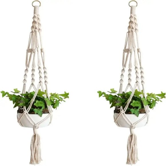 Macrame Plant Hanger - Picture 1 of 4
